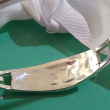 Load image into Gallery viewer, Alpaca Silver Tone Mexico Crushed Turquoise + Abalone Shell Inlay Cuff Bracelet