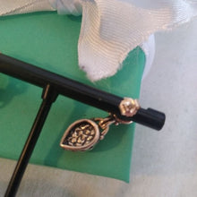 Load image into Gallery viewer, Teardrop Dangle Orange Coral 925 Sterling Silver Earrings