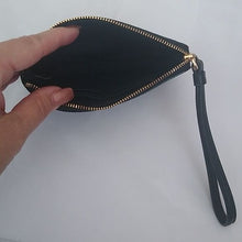 Load image into Gallery viewer, Coach Halftone Floral Wristlet, IM/Black Wine