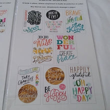 Load image into Gallery viewer, Mambi Sticks Alphabet + Friendship Stickers, 36 sheets total