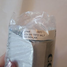 Load image into Gallery viewer, Coach 37968 Crossgrain Leather Small Trifold Wallet, SV/Dark Turquoise