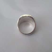 Load image into Gallery viewer, Sterling Silver 925 Mexico Modernist Dome Ring, Size 8
