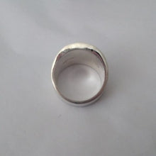 Load image into Gallery viewer, Sterling Silver 925 Mexico Modernist Dome Ring, Size 8