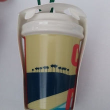 Load image into Gallery viewer, Starbucks California Local Ceramic Ornament