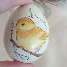Load image into Gallery viewer, Decorative Bird Nest with 3 Painted Eggs