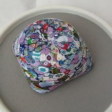 Load image into Gallery viewer, Murano Millefiori Fazzoletto Decorative Bowl Blue Cobalt