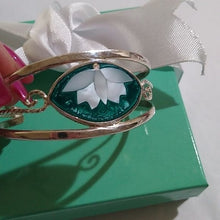Load image into Gallery viewer, Alpaca Silver Tone Mexico Mother-of-pearl Enamel Inlay  Butterfly Cuff Bracelet
