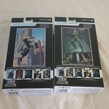 Load image into Gallery viewer, Superman (Black Suit Variant) & Lex Luthor Power Suit Action Figures Set