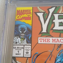 Load image into Gallery viewer, Marvel Venom: The Mace #1 5/94 CGC graded 9.8 White Pages