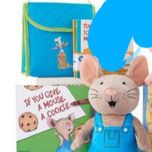 Load image into Gallery viewer, If You Give A mouse A Cookie Book, Plush + Snack Bag Set Kohl's Cares 3-…