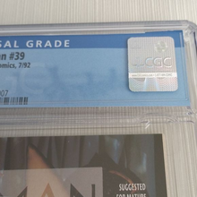 Load image into Gallery viewer, D.C. Vertigo Comics Sandman #39 CGC Graded 9.6 7/92 White Pages