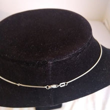 Load image into Gallery viewer, Sterling Silver Contemporary Y Necklace with CZs accenting Bar, Cross, + Open O