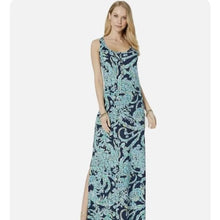 Load image into Gallery viewer, Lilly Pulitzer Merrill Maxi Dress, High Tide, Scuba Doo, XL