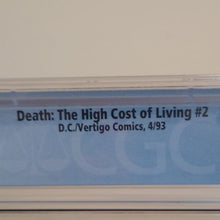 Load image into Gallery viewer, D.C. Vertigo Comics Death: The High Cost of Living #2 4/93 CGC Graded 9.6 WP