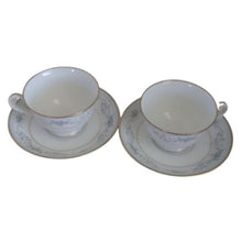 Load image into Gallery viewer, Noritake 2600 Noble Nippon Toki Kaishi Cups and Saucers, set of 2