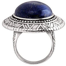 Load image into Gallery viewer, Silpada Peruvian Ring, Blue Lapis  Ring, S…
