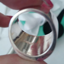 Load image into Gallery viewer, Sterling Silver 925 Mexico Modernist Dome Ring, Size 8