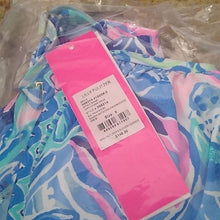 Load image into Gallery viewer, Lilly Pulitzer Justina 1-pc Shade Seekers Engineered Swimsuit, Saltwater Blue, 0