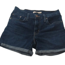 Load image into Gallery viewer, Levi's Mid- Length Stretch Denim Shorts, Size 27