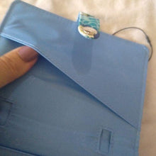 Load image into Gallery viewer, Vera Bradley Snap ID Wallet, Blueberry Blooms