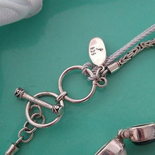 Load image into Gallery viewer, Samuel B. BJC Benham Sterling Silver Bracelet with Mabe Pearl and Onyx