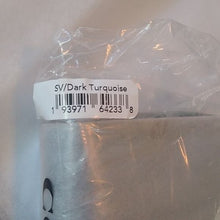 Load image into Gallery viewer, Coach 37968 Crossgrain Leather Small Trifold Wallet, SV/Dark Turquoise