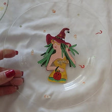 Load image into Gallery viewer, Hand Painted Halloween Party Dessert Plates, Set of 5