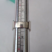 Load image into Gallery viewer, Sterling Silver 925 Mexico Modernist Dome Ring, Size 8