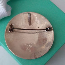 Load image into Gallery viewer, Vintage Mayan Sun Calendar Mexican Brooch Pendant Sterling Silver …