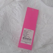 Load image into Gallery viewer, Lilly Pulitzer Nolea White Dress, Paradise Found Lace, 10