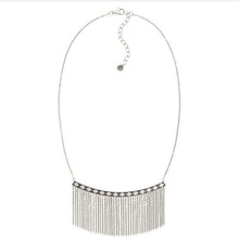 Load image into Gallery viewer, SILPADA Geo Fringe Necklace N3522 Sterling Silver New