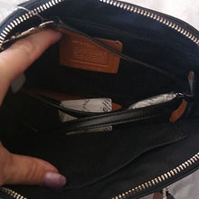 Load image into Gallery viewer, Coach F57624 Mini Sierra Satchel in Tea Rose, SV/ Black Multi