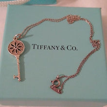 Load image into Gallery viewer, Tiffany &amp; Co. Daisy Key 1P Diamond Necklace 16&quot;
