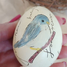 Load image into Gallery viewer, Decorative Bird Nest with 3 Painted Eggs