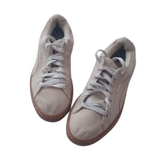 Load image into Gallery viewer, Puma Cream Canvas Sneaker Shoes, Size 5.5