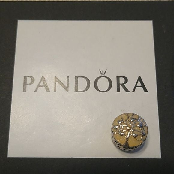 Pandora Tree of Hearts 792106EN Sterling Silver ALE 925 14kt Gold