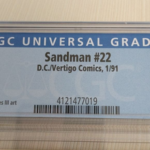 Load image into Gallery viewer, D.C. Vertigo Comics Sandman #22 CGC Graded 9.6 Gaiman WP