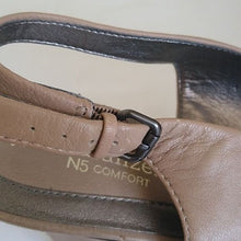 Load image into Gallery viewer, Naturalizer N5 Candila Open Toe Heels, Taupe Size 11