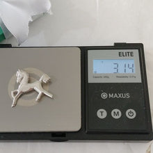 Load image into Gallery viewer, Vintage Sterling Silver Prancing Horse Brooch Pin