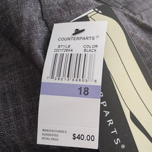 Load image into Gallery viewer, Counterparts Women's Slimming Black Pants, Size 18
