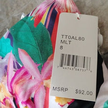 Load image into Gallery viewer, Trina Turk Treasure Cove Printed Triangle Halter Longline Bikini Top, 8