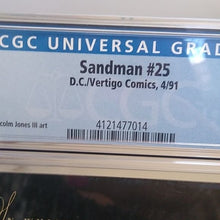 Load image into Gallery viewer, D.C. Vertigo Comics SANDMAN #25 CGC Graded 9.2 Neil Gaiman 4/91 WP