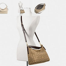 Load image into Gallery viewer, Coach F58284 Outline Signature East West Celeste Hobo Bag Purse, IM/DQC