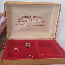 Load image into Gallery viewer, Vintage Scripto Lights & Links Roman Emperor Spartan Soldiers Cufflinks