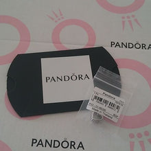 Load image into Gallery viewer, Beaded Open Heart Charm Sterling Silver 925 ALE -797516