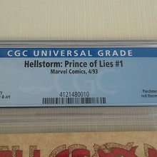Load image into Gallery viewer, Marvel Comics Hellstorm: Prince of Lies #1 4/93 CGC Graded 9.8 WP