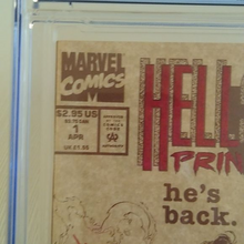 Load image into Gallery viewer, Marvel Comics Hellstorm: Prince of Lies #1 4/93 CGC Graded 9.8 WP