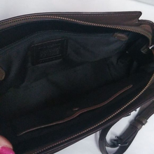 Load image into Gallery viewer, Coach 12117 Swagger 27 Pebble Leather Satchel in DKLIQ Fatigue