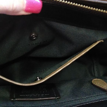 Load image into Gallery viewer, Coach 12117 Swagger 27 Pebble Leather Satchel in DKLIQ Fatigue