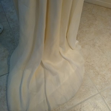 Load image into Gallery viewer, Pronovias Dracma Ivory Wedding Dress w/Beaded Edges, Pearls + Embroidery…